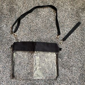 Clear back/ concert/ festival 9x7inches